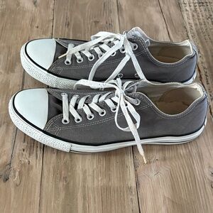 Converse All Stars in Gray, Size 11